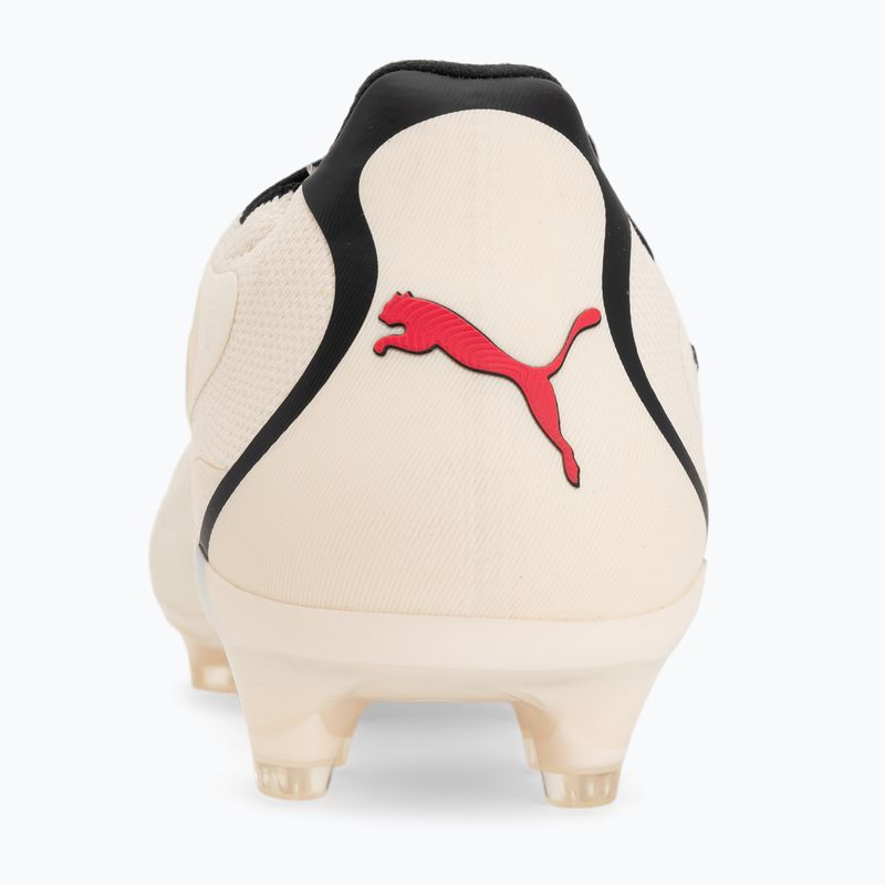 Kopačky PUMA King 20 Ultimate FG/AG sugared almond/puma black/ultra red 6