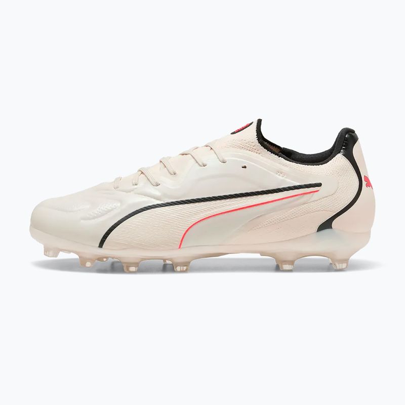 Kopačky PUMA King 20 Pro FG/AG sugared almond/puma black/ultra red 8