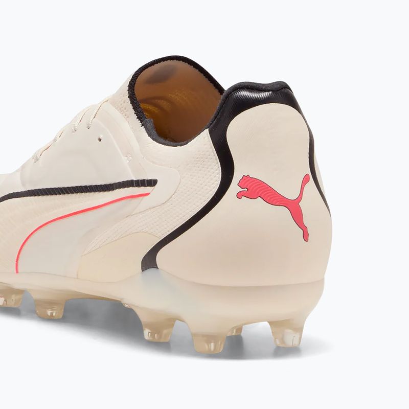 Kopačky PUMA King 20 Pro FG/AG sugared almond/puma black/ultra red 13