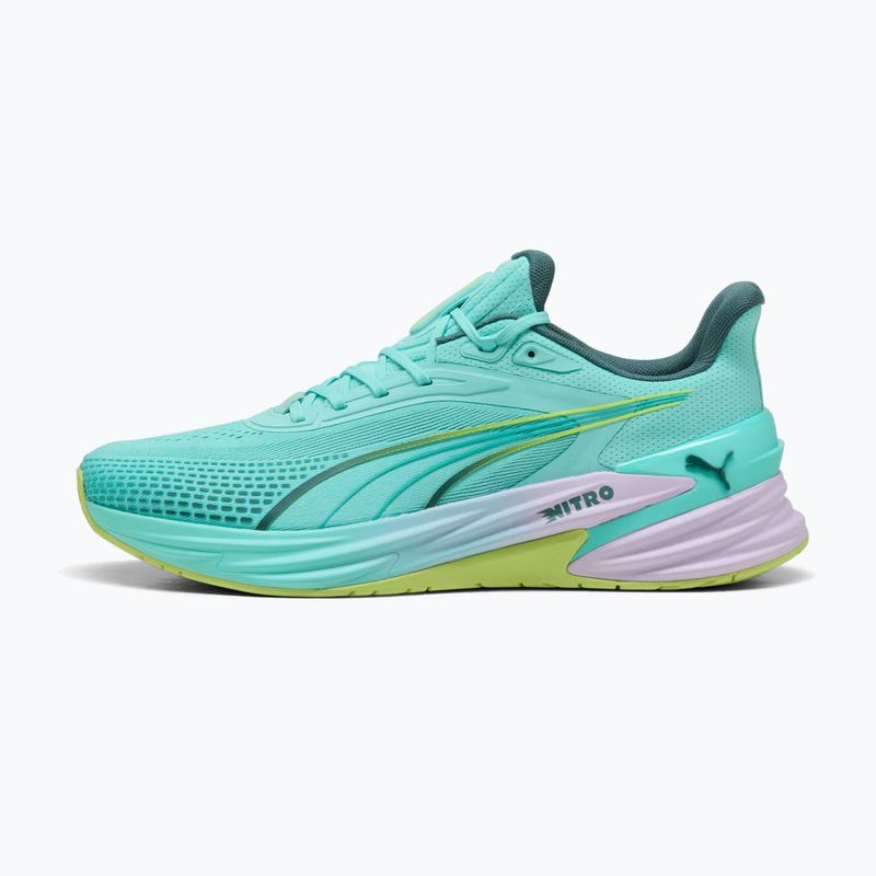 Tréninkové boty PUMA x HYROX Activate Nitro TR intenzivní máta/světlá levandule/slunečná limetka/zeleninová zahrada 8