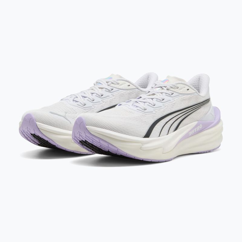 Dámské běžecké boty PUMA Deviate Nitro 4 puma white/light lavender 10