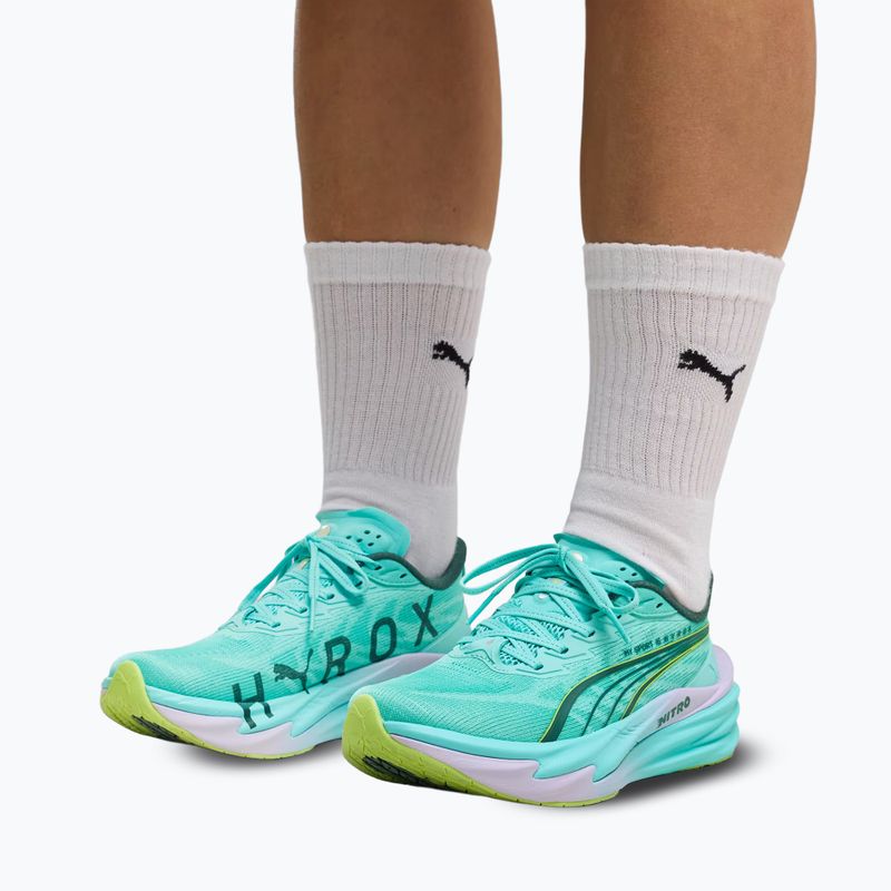 Dámské tréninkové boty PUMA x HYROX Deviate Nitro 4 intense mint/light lavender 14