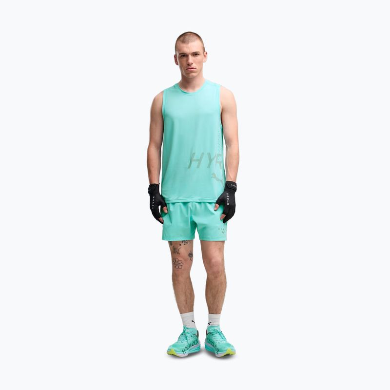 Tréninkové boty PUMA x HYROX Deviate Nitro 4 intense mint/light lavender 15