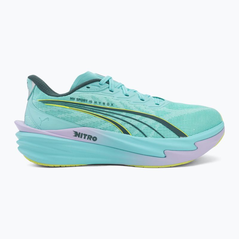 Tréninkové boty PUMA x HYROX Deviate Nitro 4 intense mint/light lavender 2