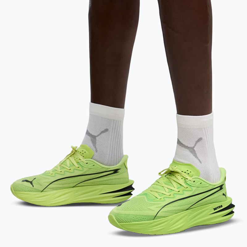 Pánské běžecké boty Puma Deviate Pure Nitro sunny lime/puma black 9
