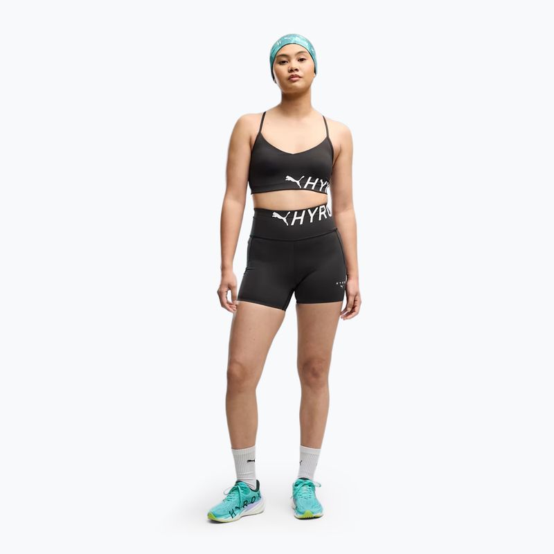 Sportovní podprsenka PUMA x HYROX Strappy Pwrmode puma black 2