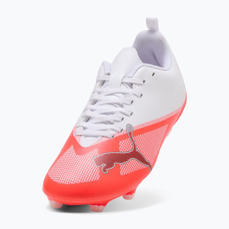 Dětské kopačky Puma Ultra 7 Play FG/AG Jr Ultra Red/Puma Black/Puma White 11