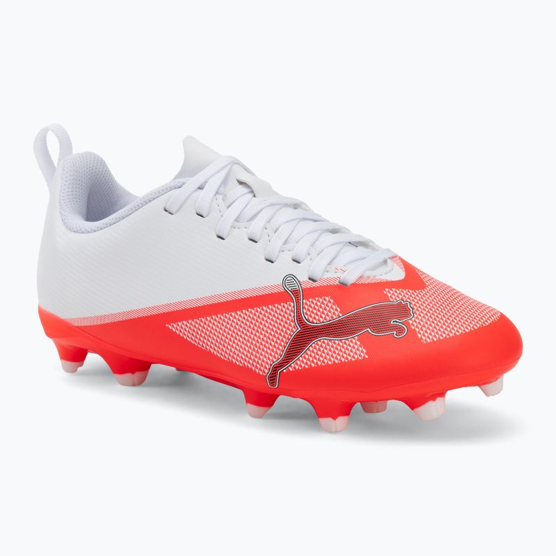 Dětské kopačky Puma Ultra 7 Play FG/AG Jr Ultra Red/Puma Black/Puma White