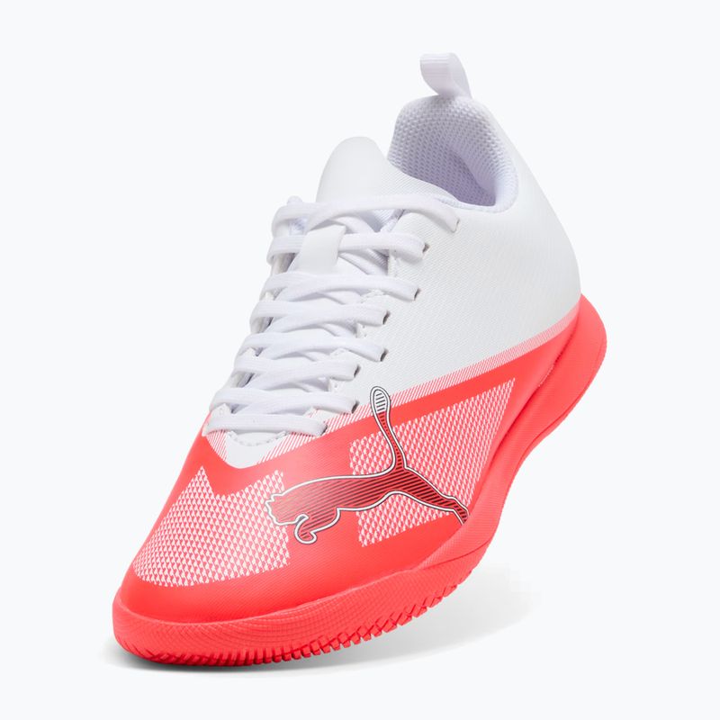 Dětské kopačky Puma Ultra 7 Play IT Jr Ultra Red/Puma Black/Puma White 11