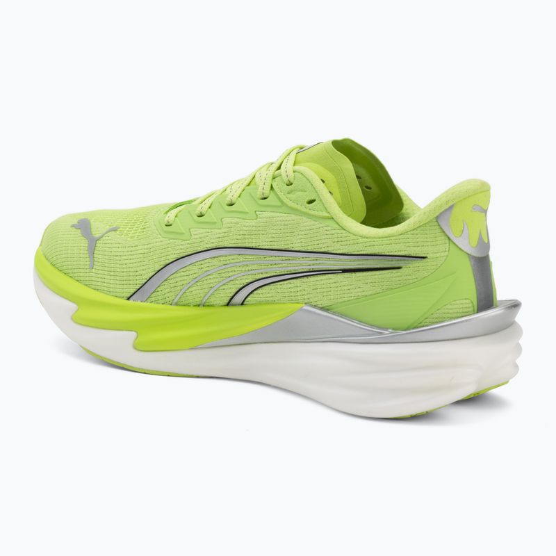 Dámské běžecké boty PUMA Deviate Nitro 4 sunny lime/puma silver 3