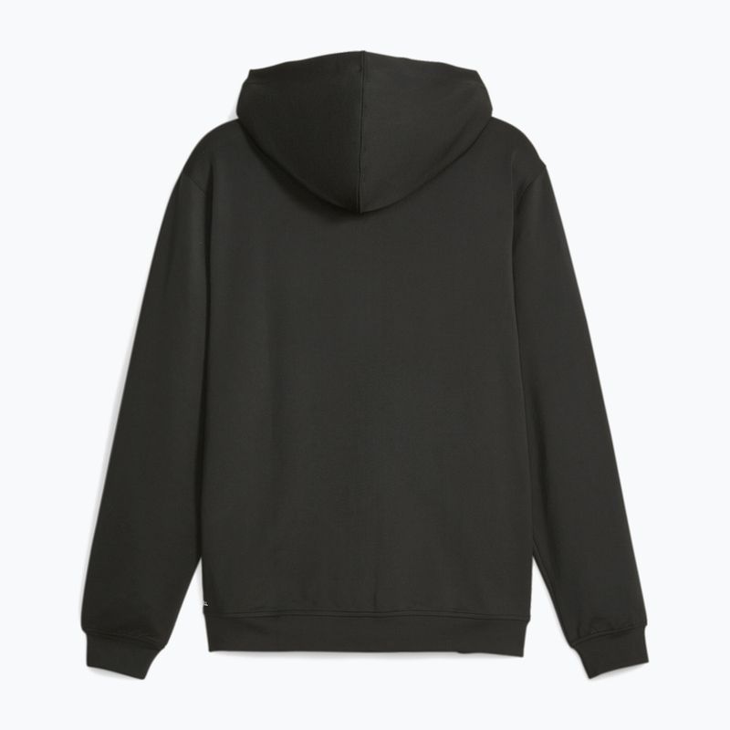 Pánská mikina PUMA Fit Double Knit FZ Hoodie puma black 2