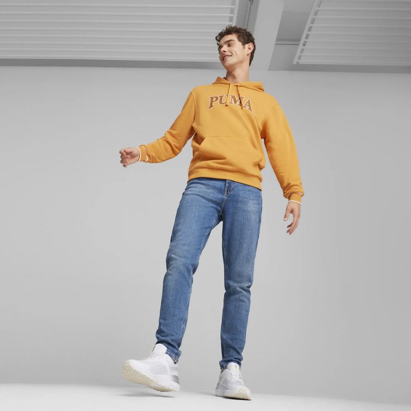 Pánská mikina PUMA Squad Hoodie TR ginger tea 4
