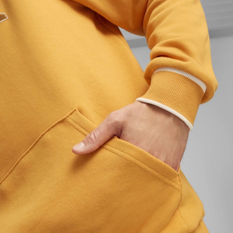 Pánská mikina PUMA Squad Hoodie TR ginger tea 6