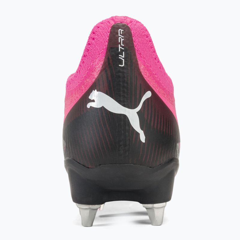 Kopačky PUMA Ultra Ultimate MxSG jedovatě růžová/puma bílá/puma černá 6