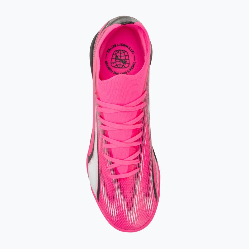 Kopačky PUMA Ultra Match IT poison pink/puma white/puma black 5