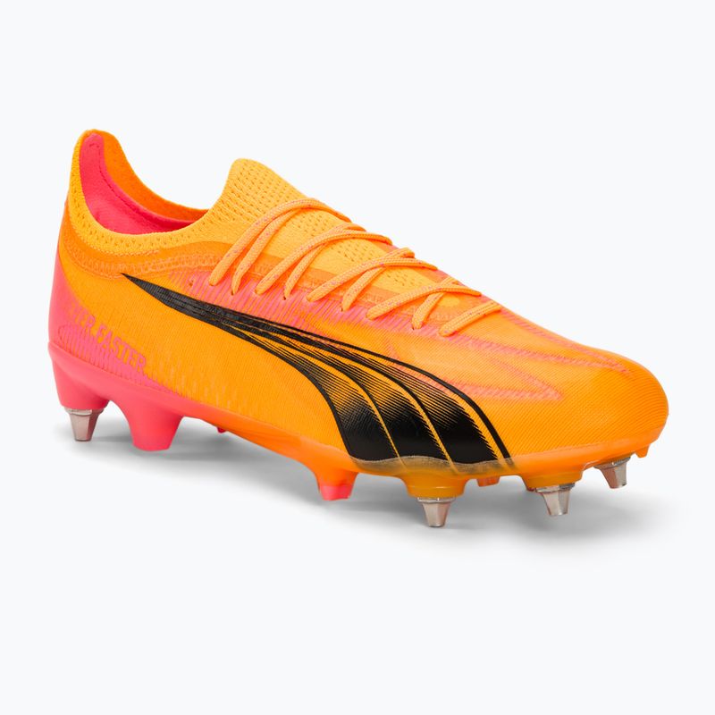 Fotbalové boty PUMA Ultra Ultimate MxSG sunset glow/puma black/sun stream