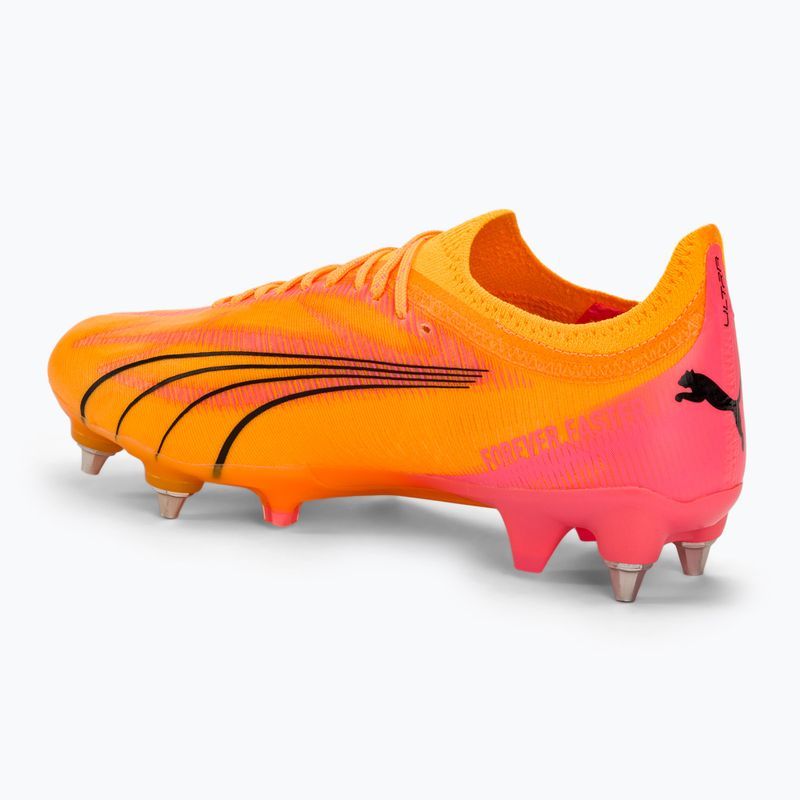 Fotbalové boty PUMA Ultra Ultimate MxSG sunset glow/puma black/sun stream 3