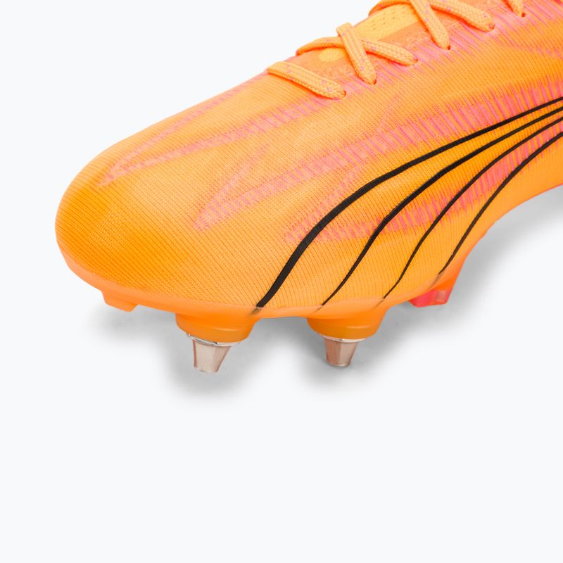 Fotbalové boty PUMA Ultra Ultimate MxSG sunset glow/puma black/sun stream 7