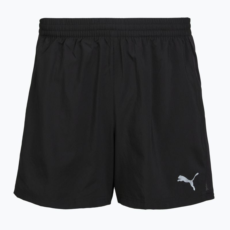 Pánské běžecké šortky Puma Run Favorite Velocity 5" Shorts black/lime