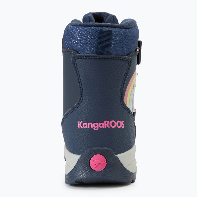 Juniorské sněhule KangaROOS K-MJ Edison EV RTX SL dk navy / daisy pink 6