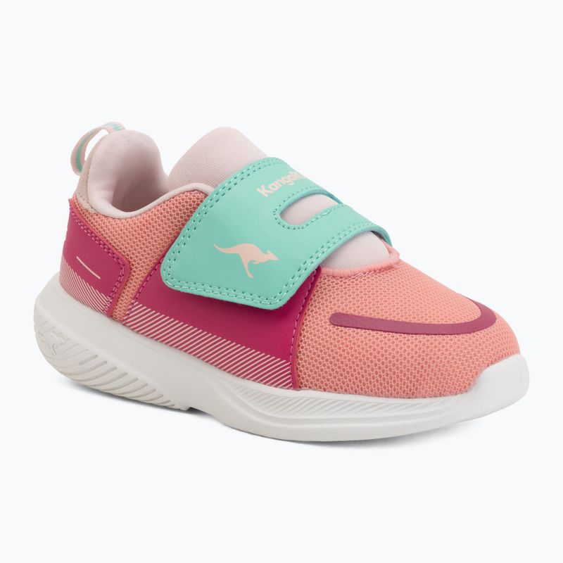 Dětské boty KangaROOS K-RDI Puddle V rose/cabbage