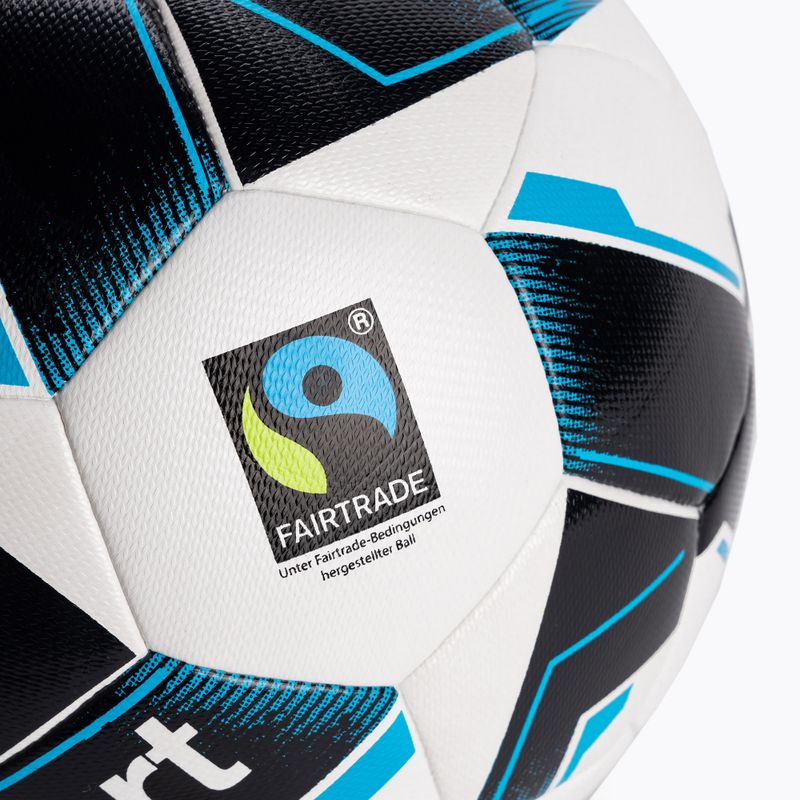Fotbalový míč Uhlsport Top Training Synergy Fairtrade white/black/blue velikost 4 3
