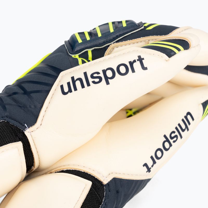 Brankářské rukavice uhlsport Prediction Absolutgrip SC navy/white/fluo yellow 3