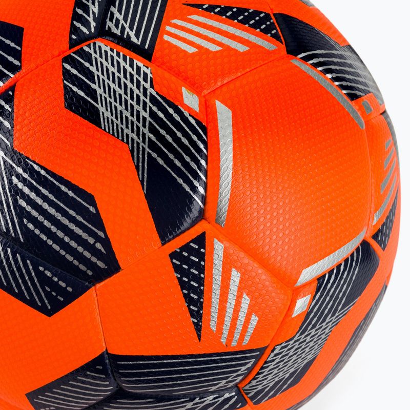 Fotbalový míč uhlsport 290 Ultra Lite Addglue fluo orange/navy/silver velikost 5 3