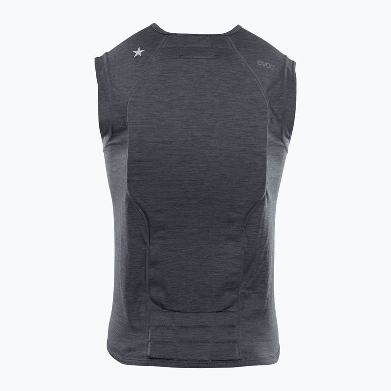 Pánská lyžařská vesta EVOC Protector Vest carbon grey 2