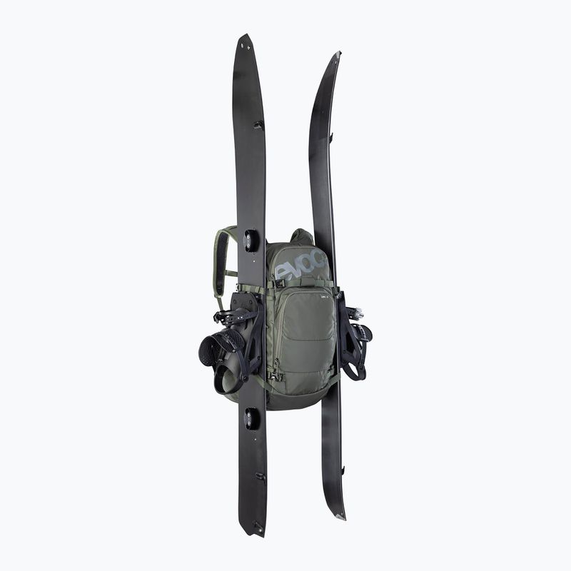 Batoh skialpový EVOC Line 30 l dark olive 8