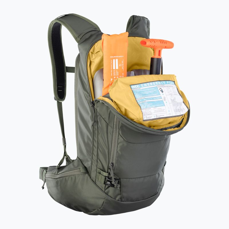 Batoh skialpový EVOC Line 20 l dark olive 7