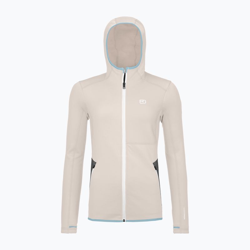 Dámská mikina  ORTOVOX Fleece Hoody white chalk 5