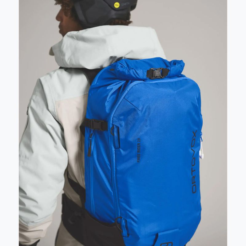 Lyžařský batoh ORTOVOX Free Rider 28 l blue note 3