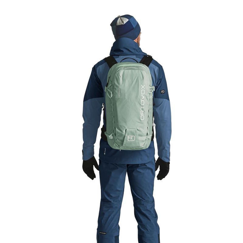 Batoh skialpový ORTOVOX Switchback 27 l green acid 3