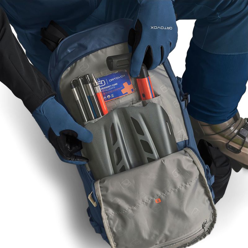 Batoh skialpový ORTOVOX Venet Tour 30 l light nunatak 10