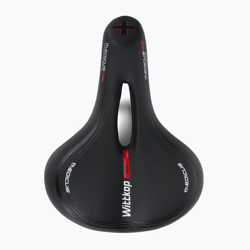 Cyklistické sedlo Wittkop Medicus Twin 2.0 černé WT-999051202 3