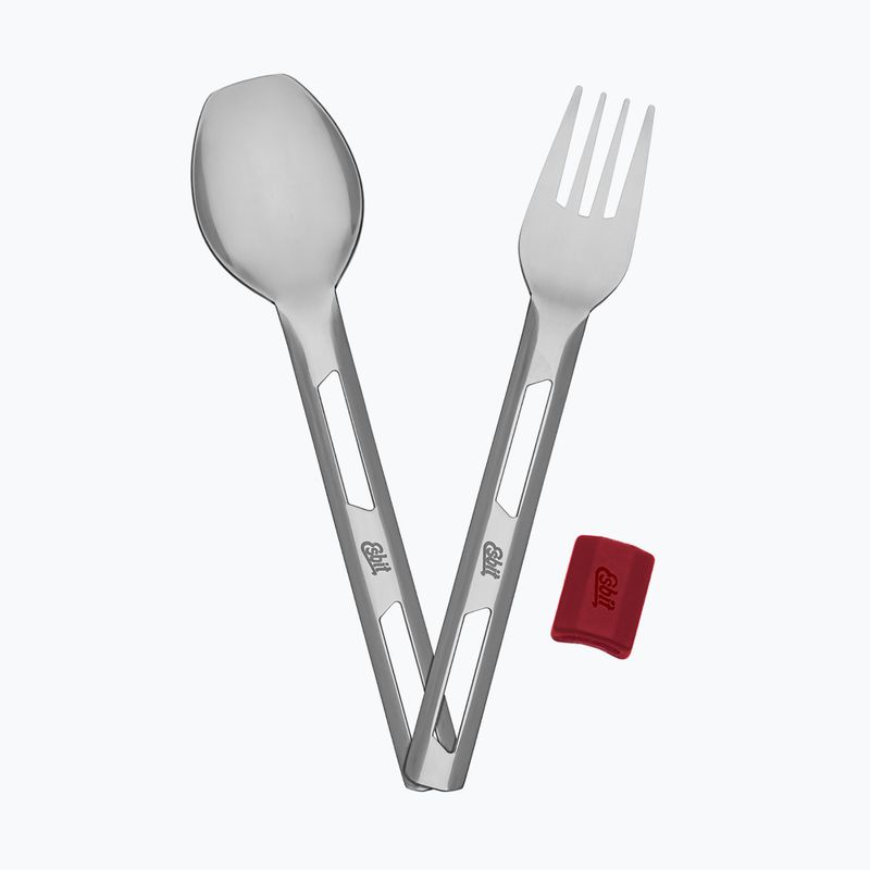 Příbory Esbit Food Jug Silicone Band burgundy 4