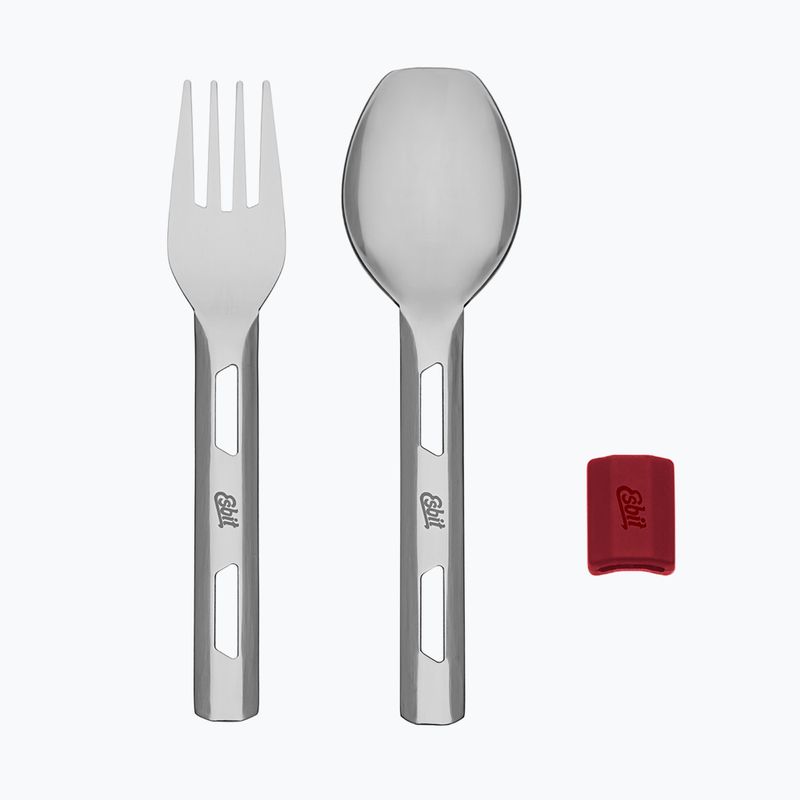Příbory Esbit Food Jug Silicone Band burgundy 3
