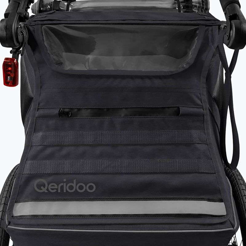 Přívěsný vozík za kolo Qeridoo Kidgoo 2 phantom grey 6