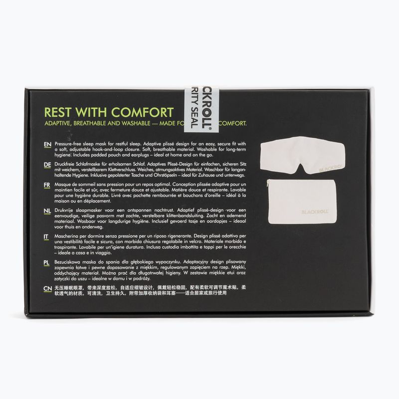 Páska na oči BLACKROLL Premium Comfort Sleep off white 4