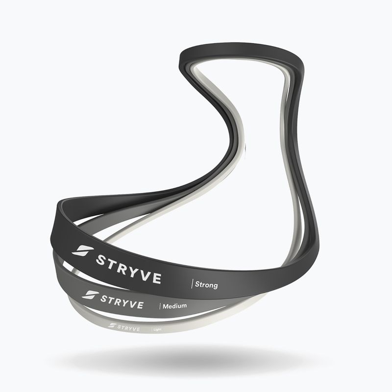Sada odporových pásů STRYVE Power Band 3 pack blackgrey/beige