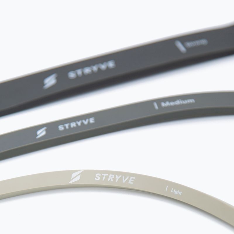 Sada odporových pásů STRYVE Power Band 3 pack blackgrey/beige 3