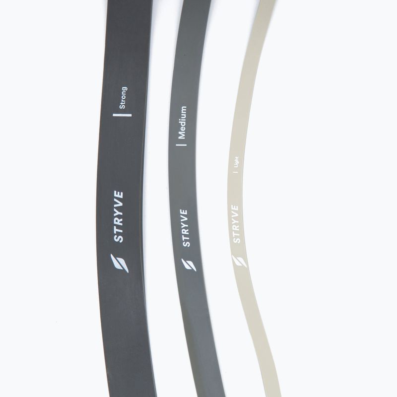 Sada odporových pásů STRYVE Power Band 3 pack blackgrey/beige 4