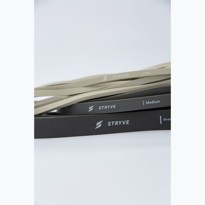 Sada odporových pásů STRYVE Power Band 3 pack blackgrey/beige 5