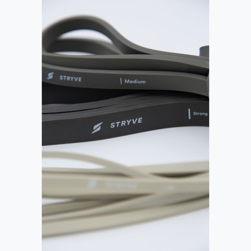 Sada odporových pásů STRYVE Power Band 3 pack blackgrey/beige 6