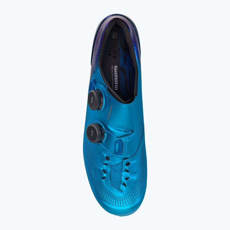 Shimano pánská cyklistická obuv SH-RC903 modrá ESHRC903MCB01S46000 6