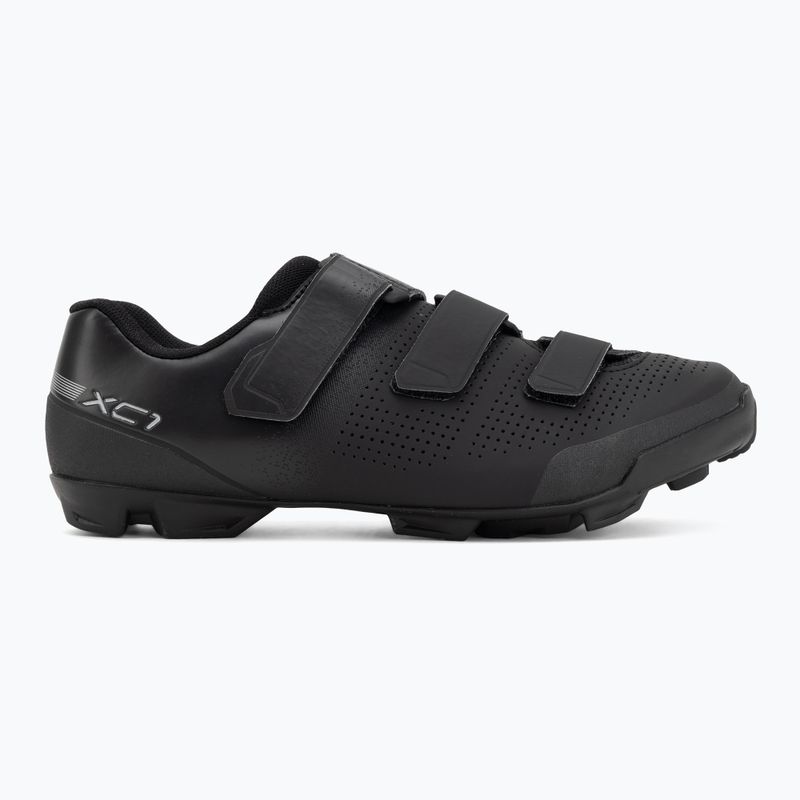 Cyklistické boty MTB pánské Shimano SH-XC102 black 2