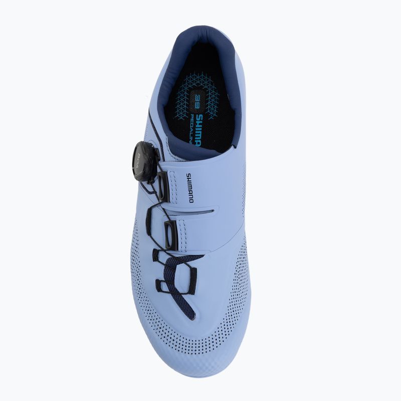 Dámské cyklistické silniční boty Shimano SH-RC503W airy blue 5