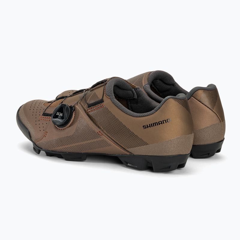 Dámské MTB cyklistické tretry Shimano SH-XC300W bronze 3