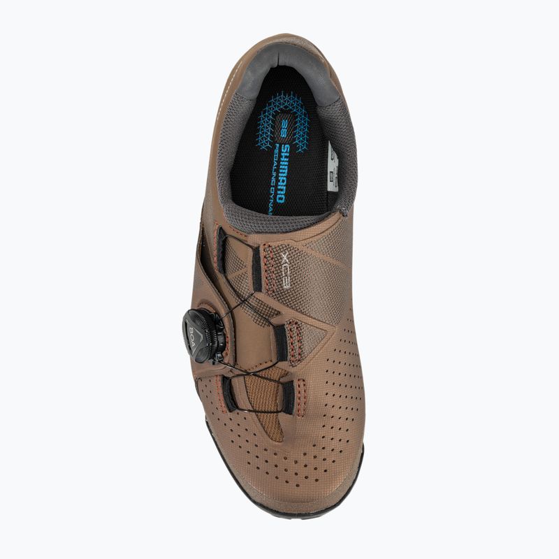 Dámské MTB cyklistické tretry Shimano SH-XC300W bronze 6